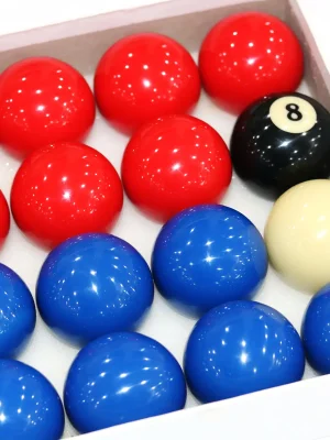 Billiards Red & Blue Ball Set