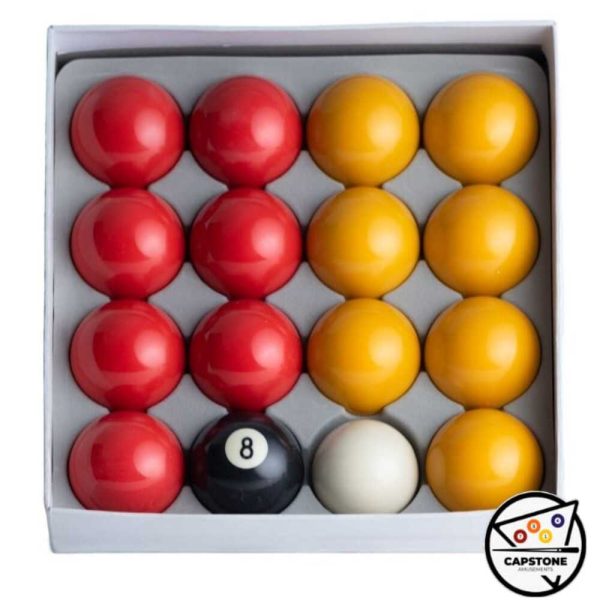 Billiards Red & Yellow Ball Set